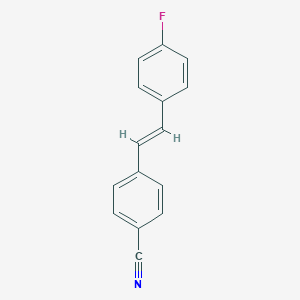 4-[(E)-4-Fluorostyryl]benzonitrile