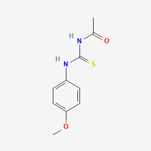 molecular formula C10H12N2O2S B2960188 N-((4-Methoxyphenyl)carbamothioyl)acetamide CAS No. 21258-19-5