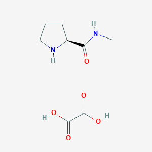 (S)-N-methylpyrrolidine-2-carboxamide oxalate