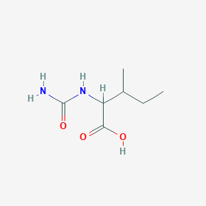 molecular formula C7H14N2O3 B2960284 3-Methyl-2-ureido-pentanoic acid CAS No. 26117-19-1