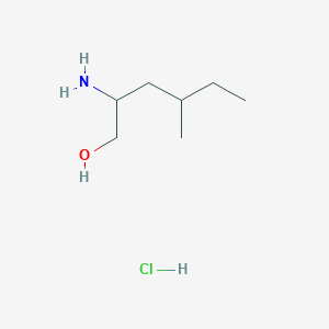 2-Amino-4-methylhexan-1-ol hydrochloride