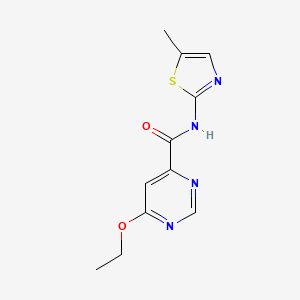 6-ethoxy-N-(5-methylthiazol-2-yl)pyrimidine-4-carboxamide