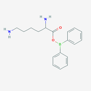 molecular formula C18H23BN2O2 B296052 6-[(Diphenylboryl)oxy]-6-oxo-1,5-hexanediamine 