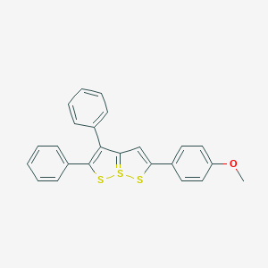 7-(4-Methoxyphenyl)-3,4-diphenyl-1lambda4,2,8-trithiabicyclo[3.3.0]octa-1(5),3,6-triene