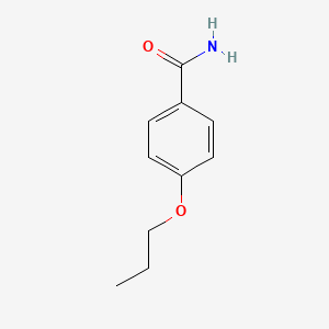 molecular formula C10H13NO2 B2960764 4-丙氧基苯甲酰胺 CAS No. 350988-71-5