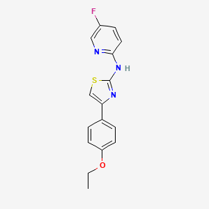 B2960767 4-(4-ethoxyphenyl)-N-(5-fluoropyridin-2-yl)thiazol-2-amine CAS No. 1185137-98-7