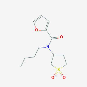 N-butyl-N-(1,1-dioxidotetrahydrothiophen-3-yl)furan-2-carboxamide