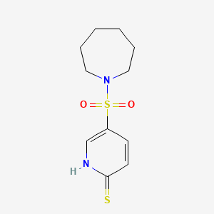 5-(Azepane-1-sulfonyl)pyridine-2-thiol