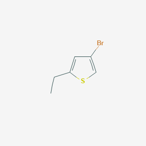 molecular formula C6H7BrS B2960950 4-溴-2-乙基噻吩 CAS No. 83663-40-5
