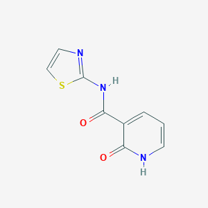 molecular formula C9H7N3O2S B296100 2-hydroxy-N-(1,3-thiazol-2-yl)nicotinamide 