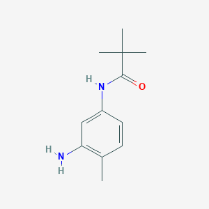 N-(3-amino-4-methylphenyl)-2,2-dimethylpropanamide