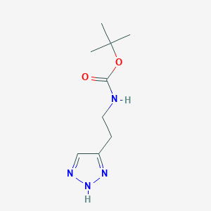 B2961041 tert-Butyl (2-(1H-1,2,3-triazol-4-yl)ethyl)carbamate CAS No. 2138550-00-0