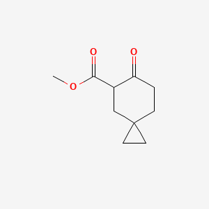 molecular formula C10H14O3 B2961166 Methyl 6-oxospiro[2.5]octane-5-carboxylate CAS No. 2012890-04-7