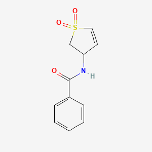 N-(1,1-dioxido-2,3-dihydrothiophen-3-yl)benzamide