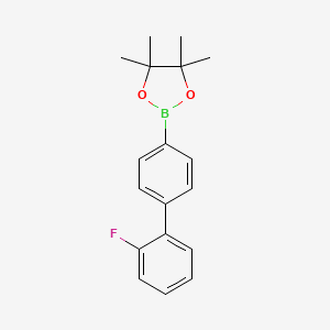 molecular formula C18H20BFO2 B2961398 (2'-Fluoro-4-biphenylyl)boronicAcidPinacolEster CAS No. 2254446-17-6