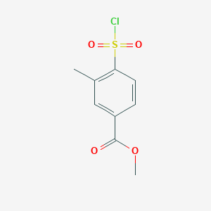 Methyl 4-(chlorosulfonyl)-3-methylbenzoate