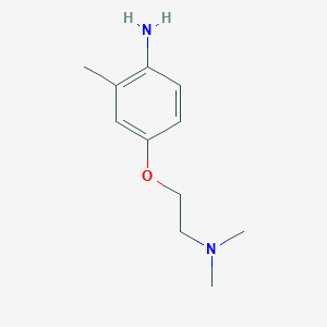 4-[2-(Dimethylamino)ethoxy]-2-methylaniline