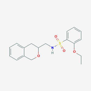2-ethoxy-N-(isochroman-3-ylmethyl)benzenesulfonamide