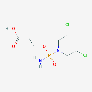 molecular formula C7H15Cl2N2O4P B029615 Carboxyphosphamide CAS No. 22788-18-7