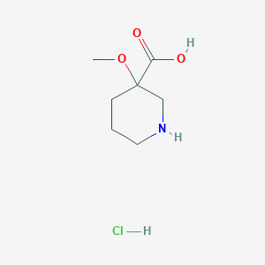 3-Methoxypiperidine-3-carboxylic acid hydrochloride