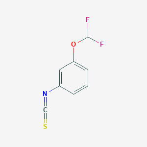 molecular formula C8H5F2NOS B2961536 3-(Difluoromethoxy)phenylisothiocyanate CAS No. 865149-70-8