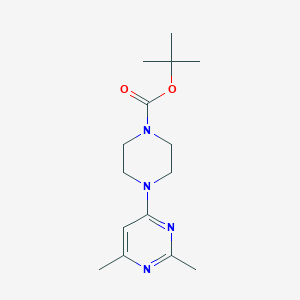 Tert-butyl 4-(2,6-dimethylpyrimidin-4-yl)piperazine-1-carboxylate