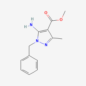 Methyl 5-amino-1-benzyl-3-methylpyrazole-4-carboxylate