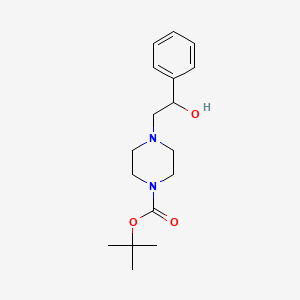 Tert-butyl 4-(2-hydroxy-2-phenylethyl)piperazine-1-carboxylate