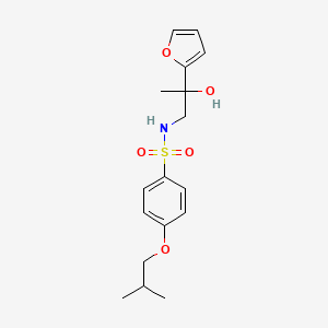 N-(2-(furan-2-yl)-2-hydroxypropyl)-4-isobutoxybenzenesulfonamide