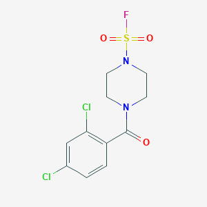 4-(2,4-Dichlorobenzoyl)piperazine-1-sulfonyl fluoride