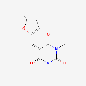 1,3-Dimethyl-5-[(5-methylfuran-2-yl)methylidene]-1,3-diazinane-2,4,6-trione