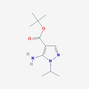 Tert-butyl 5-amino-1-propan-2-ylpyrazole-4-carboxylate