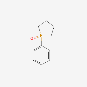 molecular formula C10H13OP B2961862 1-Phenylphospholane-1-oxide CAS No. 4963-91-1