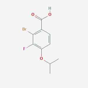 2-Bromo-3-fluoro-4-propan-2-yloxybenzoic acid