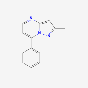 2-Methyl-7-phenylpyrazolo[1,5-a]pyrimidine