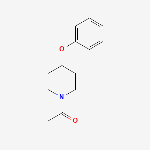 1-(4-Phenoxypiperidin-1-yl)prop-2-en-1-one