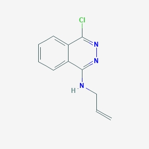 molecular formula C11H10ClN3 B2962019 Allyl-(4-chloro-phthalazin-1-yl)-amine CAS No. 505071-30-7