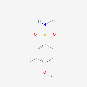 N-ethyl-3-iodo-4-methoxybenzenesulfonamide