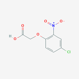 molecular formula C8H6ClNO5 B2962111 (4-氯-2-硝基苯氧基)乙酸 CAS No. 21086-49-7