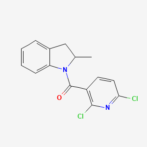 1-(2,6-dichloropyridine-3-carbonyl)-2-methyl-2,3-dihydro-1H-indole