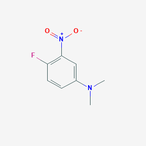 molecular formula C8H9FN2O2 B2962244 4-Fluoro-N,N-dimethyl-3-nitroaniline CAS No. 18542-98-8
