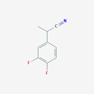 2-(3,4-Difluorophenyl)propanenitrile