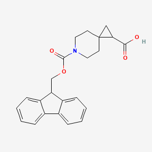 6-(9H-Fluoren-9-ylmethoxycarbonyl)-6-azaspiro[2.5]octane-2-carboxylic acid