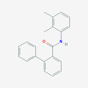 molecular formula C21H19NO B296236 N-(2,3-dimethylphenyl)[1,1'-biphenyl]-2-carboxamide 