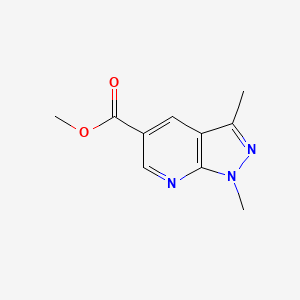 methyl 1,3-dimethyl-1H-pyrazolo[3,4-b]pyridine-5-carboxylate