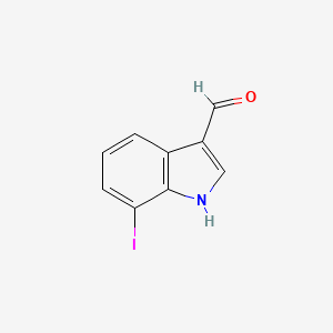 7-Iodo-1H-indole-3-carbaldehyde