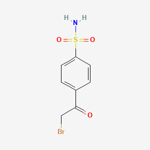 B2962464 4-(2-Bromoacetyl)benzene-1-sulfonamide CAS No. 944-33-2