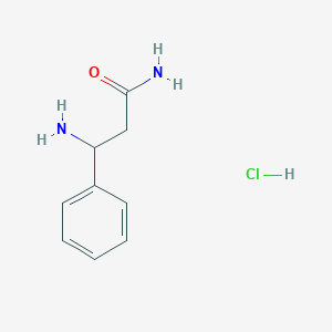 3-Amino-3-phenylpropanamide hydrochloride