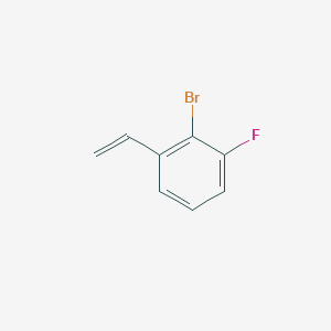 molecular formula C8H6BrF B2962539 2-Bromo-3-fluorostyrene CAS No. 1674363-99-5