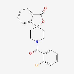 1'-(2-Bromobenzoyl)spiro[2-benzofuran-3,4'-piperidine]-1-one